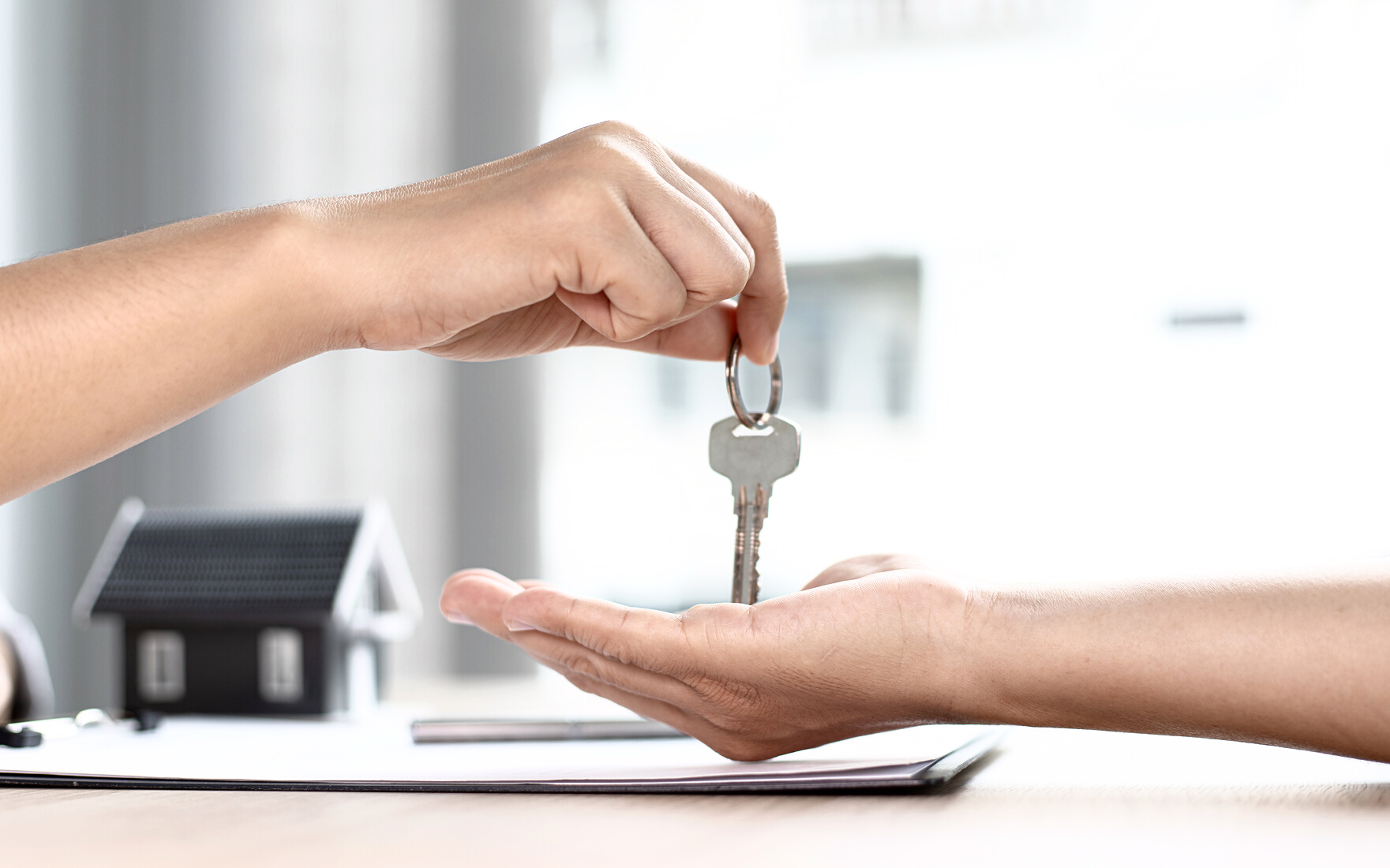 House Key for a Renting Concept